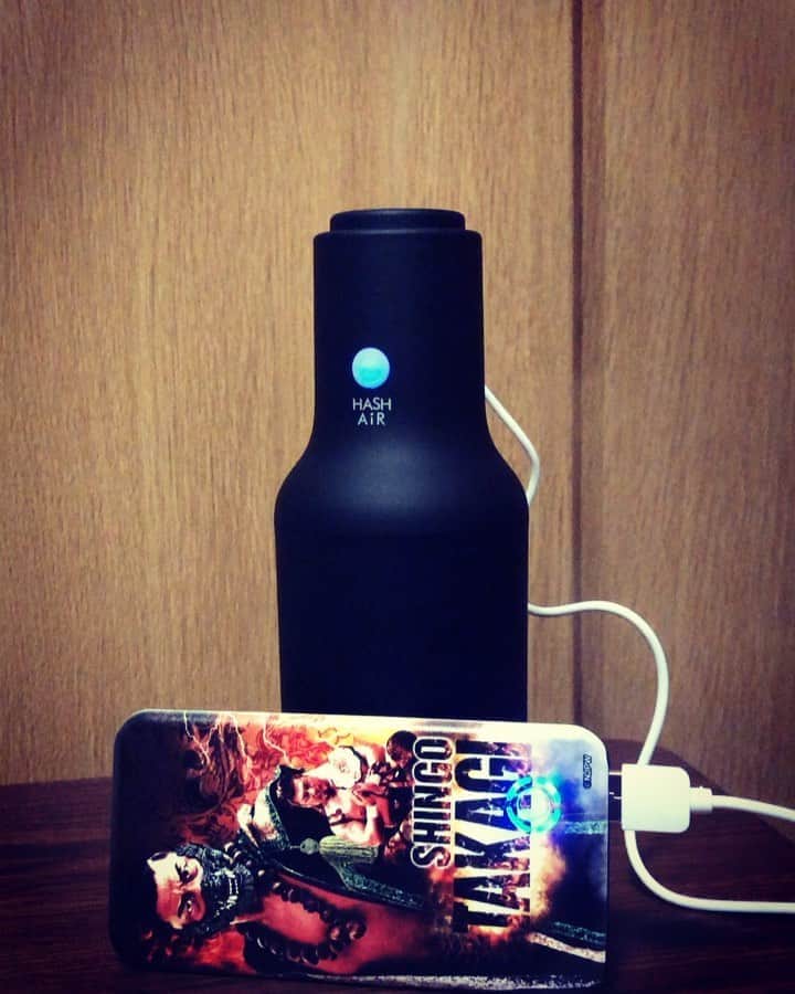 のインスタグラム：「自宅でもキッチリ除菌消臭...✨🐉✨ #感染予防 #hashforpro  #次亜塩素酸水  #超音波式加湿器 #training #prowrestler」