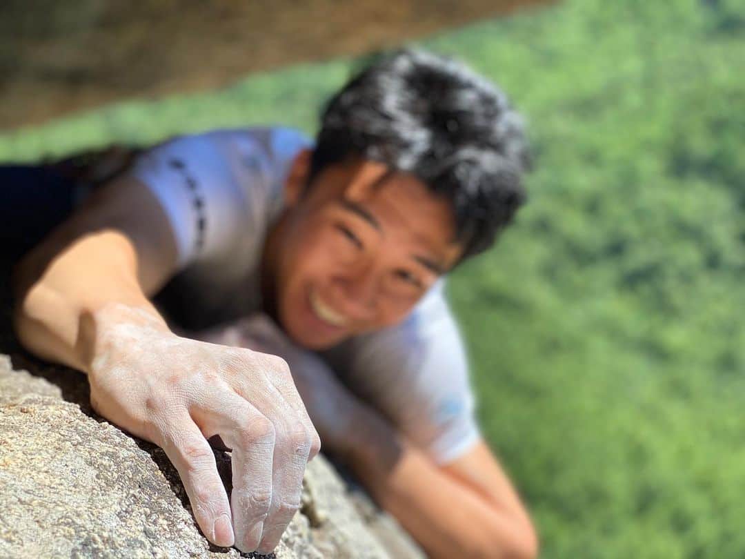 渡部桂太のインスタグラム：「久々にプロフィール写真更新！  Update profile photo👊 📸 by @tkg0528   #climbing  #クライミング」