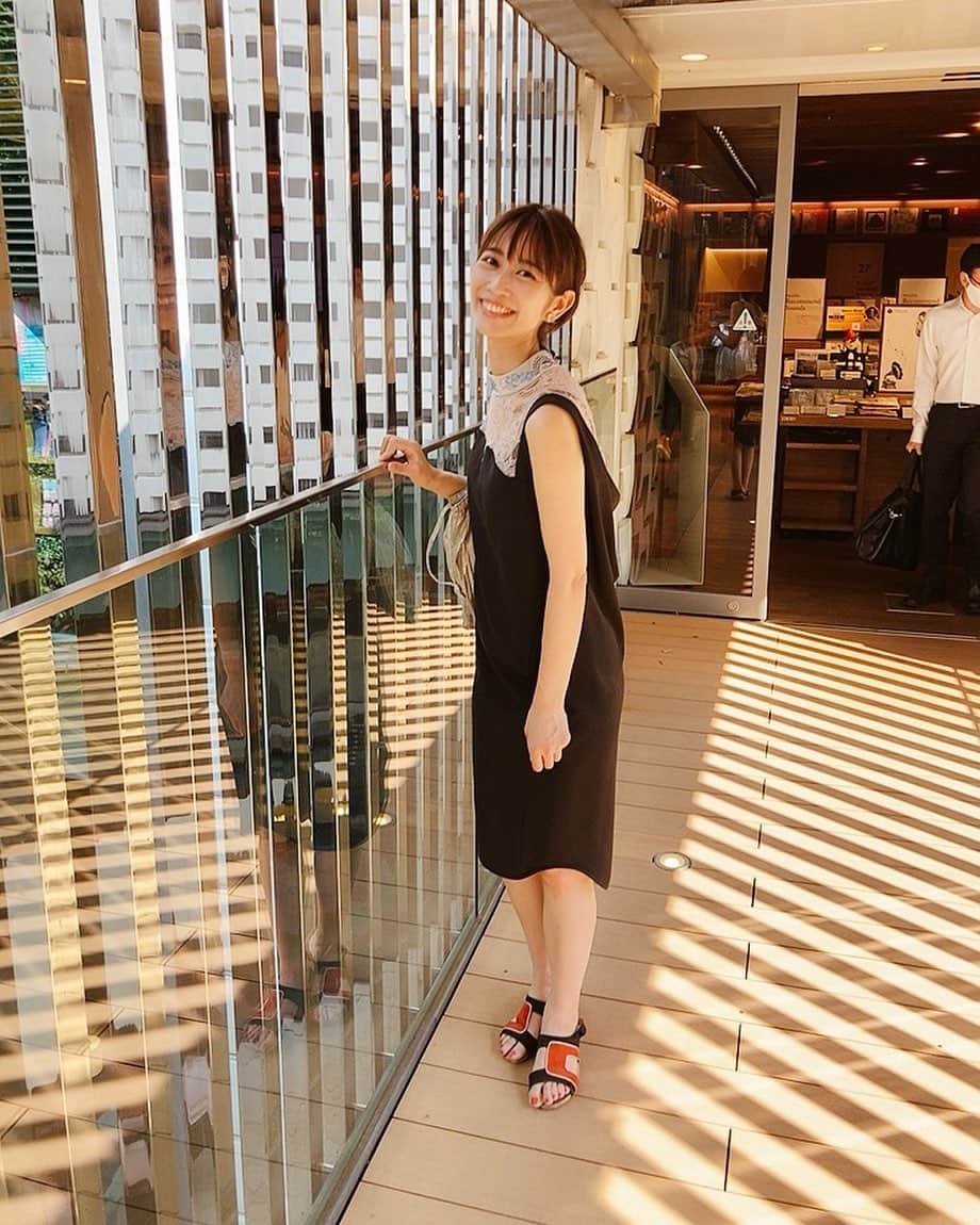 佐藤千晶のインスタグラム：「ある日の写真。  #お気に入り #ワンピース #mame #mamekurogouchi  #favorite」