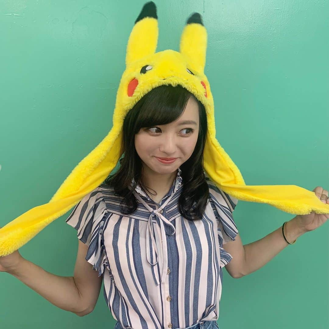 川村まりさんのインスタグラム写真 - (川村まりInstagram)「ぴーかちゅ。 見つけてニコニコでつけてしもた✌︎('ω'✌︎ )  #ピカチュウ#ポケモン#pikachu #pokemon#pokémon」8月21日 16時56分 - marimari725