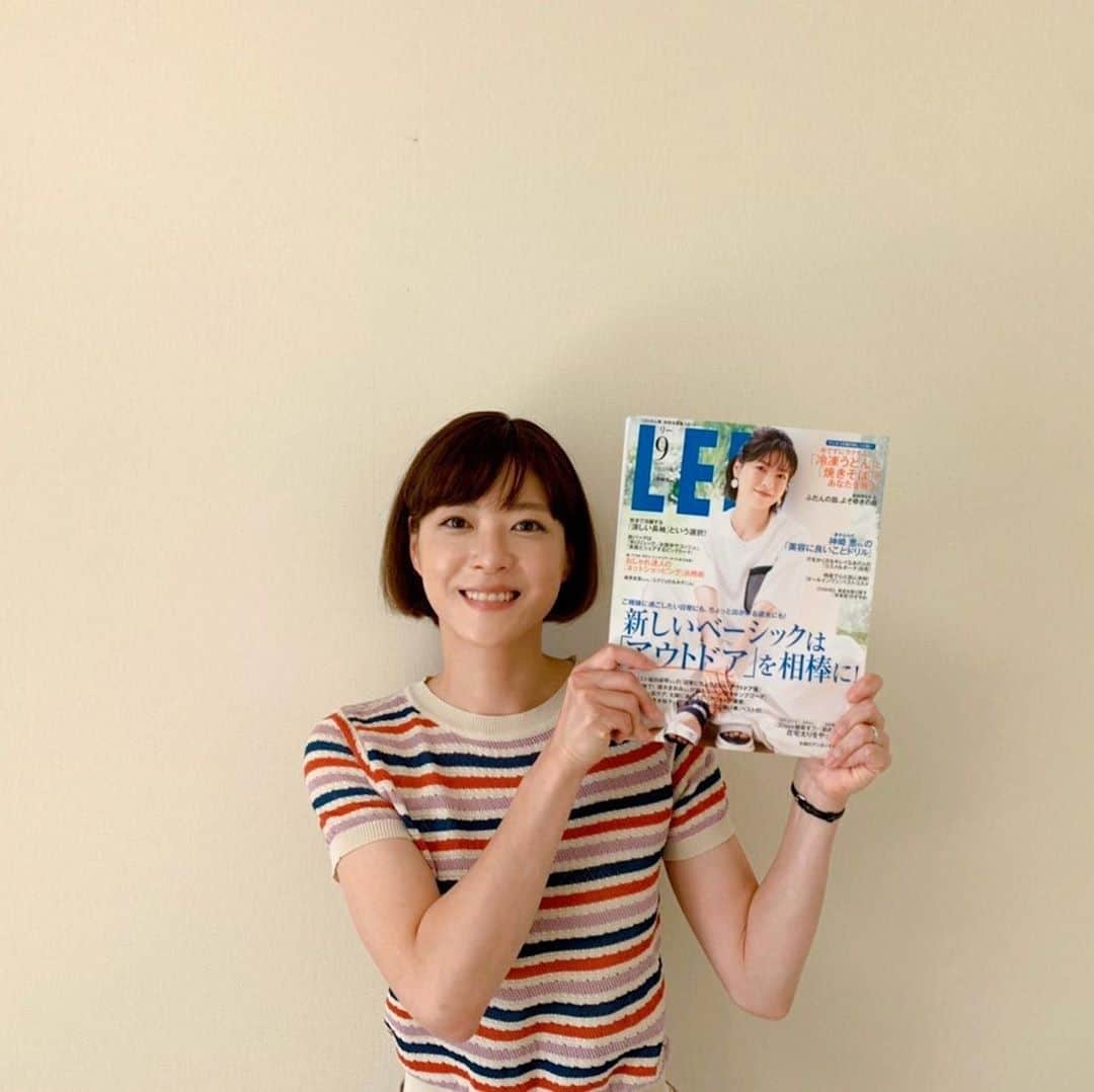上野樹里さんのインスタグラム写真 - (上野樹里Instagram)「#LEE  #監察医朝顔2  はじめてのLEE。 大人カジュアル。 インタビューページもみてね❣️ 皆さん良い1日をお過ごしください🐬🏝」8月21日 17時14分 - _juri_art_