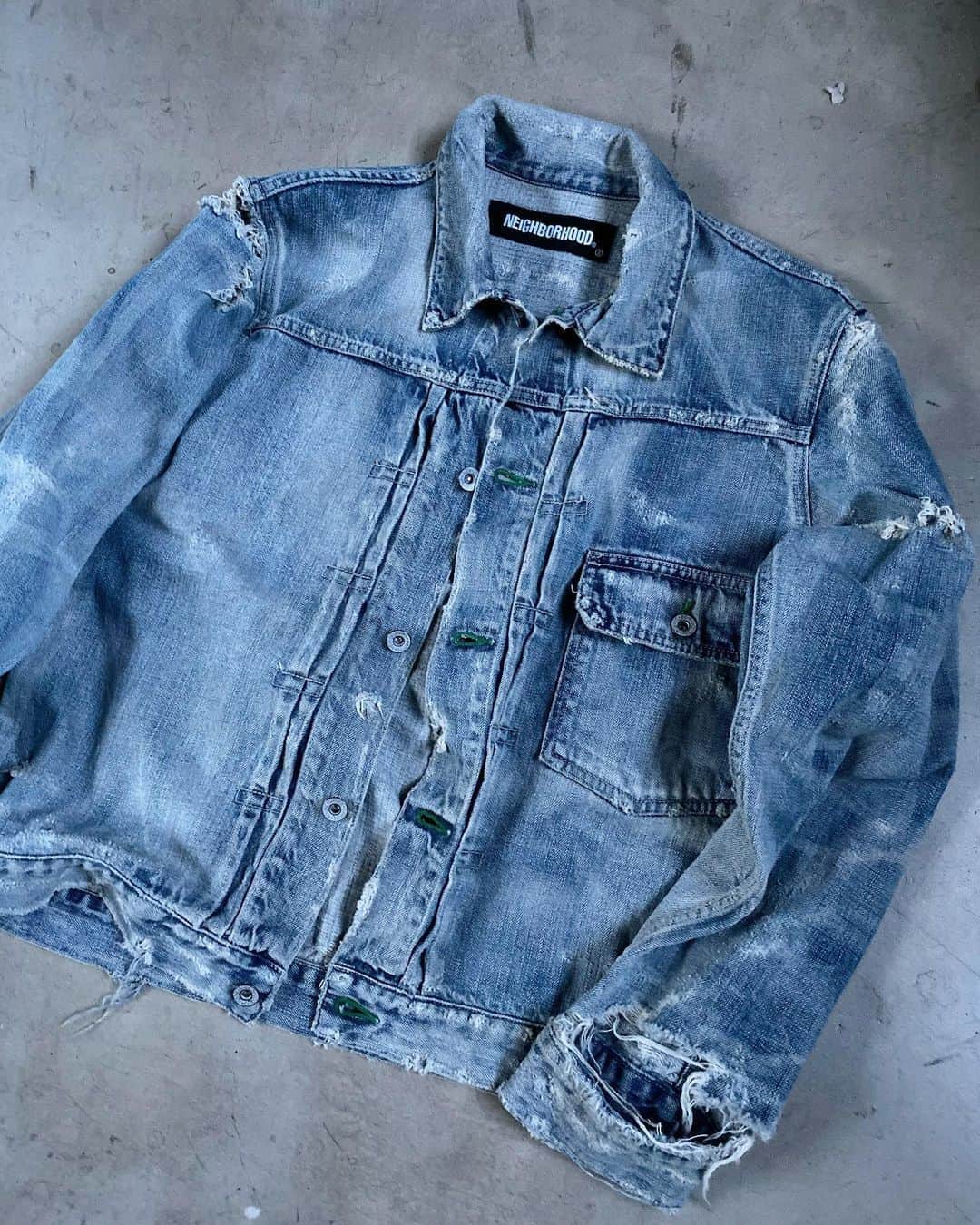 滝沢伸介さんのインスタグラム写真 - (滝沢伸介Instagram)「Inspired by @fujiwarahiroshi  denim jacket in his outfits archives in the past. #respect  @neighborhood_official  #neighborhood  #nbhd」8月21日 18時22分 - sin_takizawa