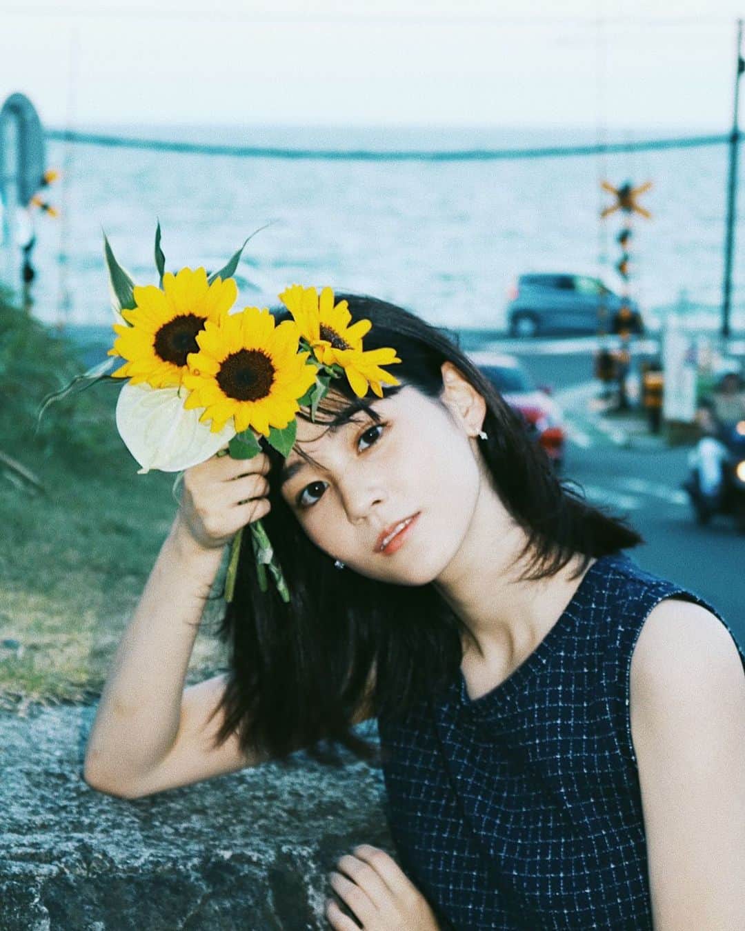 中原みなみのインスタグラム：「. スラムダンクの聖地  お気に入りの1枚です🙌」