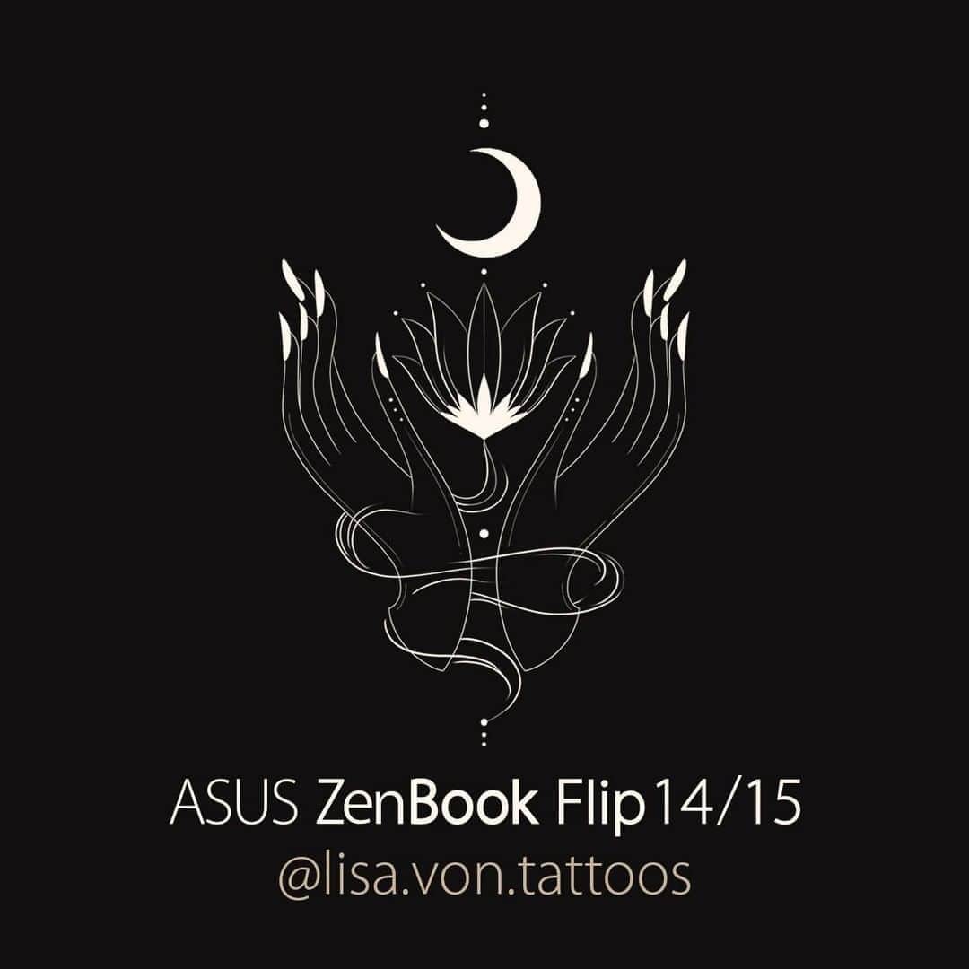 ASUSさんのインスタグラム写真 - (ASUSInstagram)「The tattoo artist Lisa @lisa.von.tattoos is empowered by her #ZenBook Flip to draw naturally and precisely for creating truly amazing art.」8月21日 19時57分 - asus
