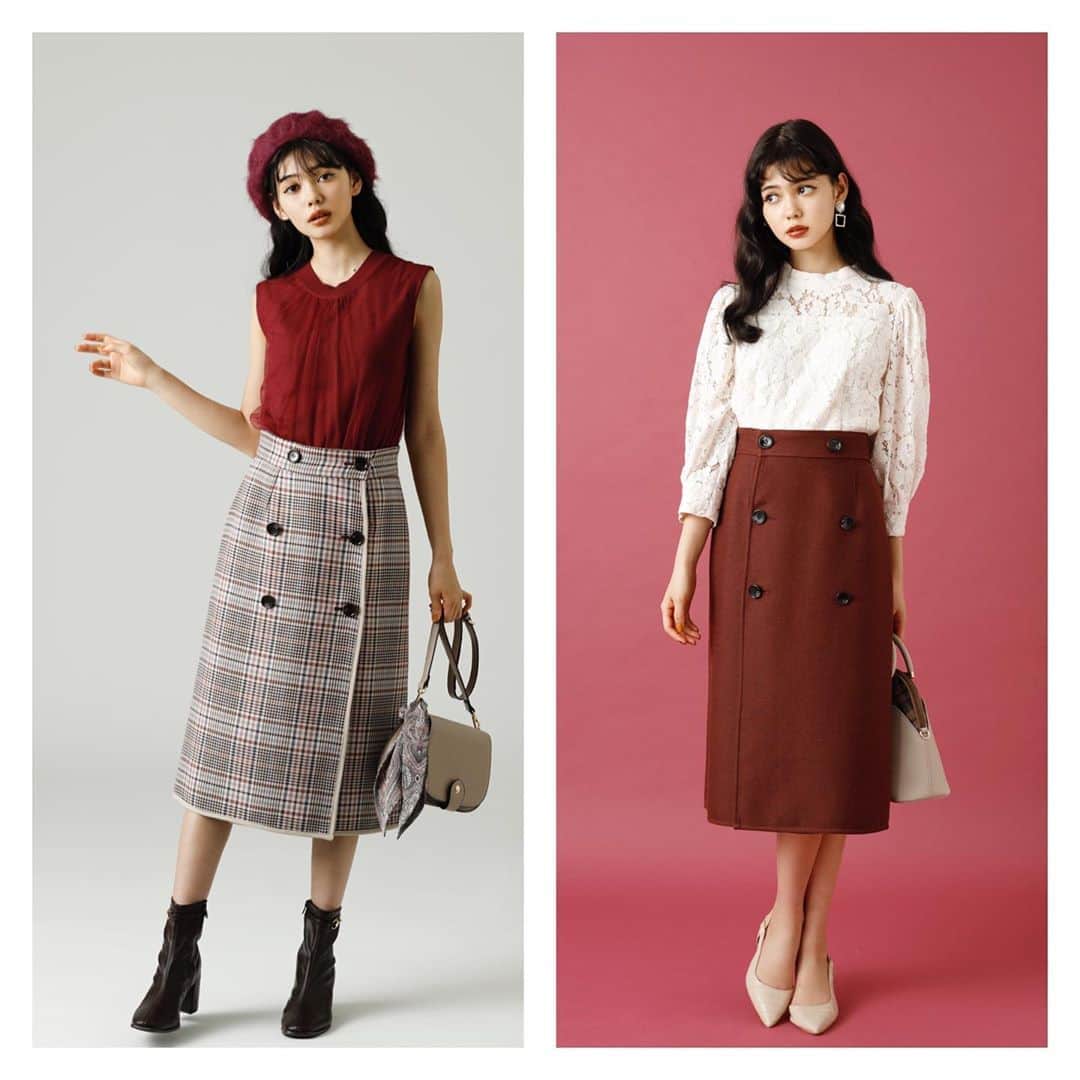 のインスタグラム：「【👗NEW ITEM👜💕】 公開中のAUTUMN＆WINTER COLLECTION 「2Ways To Wear」にも掲載の 2Wayアイテムがついに店頭入荷 👏❤️ チェック⇔無地と表情をガラリと変えて使える タイトスカートは この秋必ず手に入れておきたい1枚🥳🎶 スカート以外の着まわしアイテムは スワイプ&タップしてチェック✨ ———————————————————— ♦️リバーシブルチェックタイトスカート￥8,900+tax #31sdm品番030305 カラー(ベージュ/キャメル) サイズ（36/38） ———————————————————— 入荷予定日や在庫は、店舗により異なります❕ また、予告なく入荷日が変更となる場合がございますのでご了承ください🙇‍♀ 店舗では、入荷連絡も承っておりますので スタッフまでお声掛けください☺️💕 #31Sonsdemode #31sdm #31sdm_outfit #fashion #autumn #coordinate #feminin #check #tightskirt #skirt #brown #2way  #トランテアンソンドゥモード #トランテアン #秋 #コーディネート #フェミニン #チェック #タイトスカート #スカート #ブラウン #大人気 #新作」