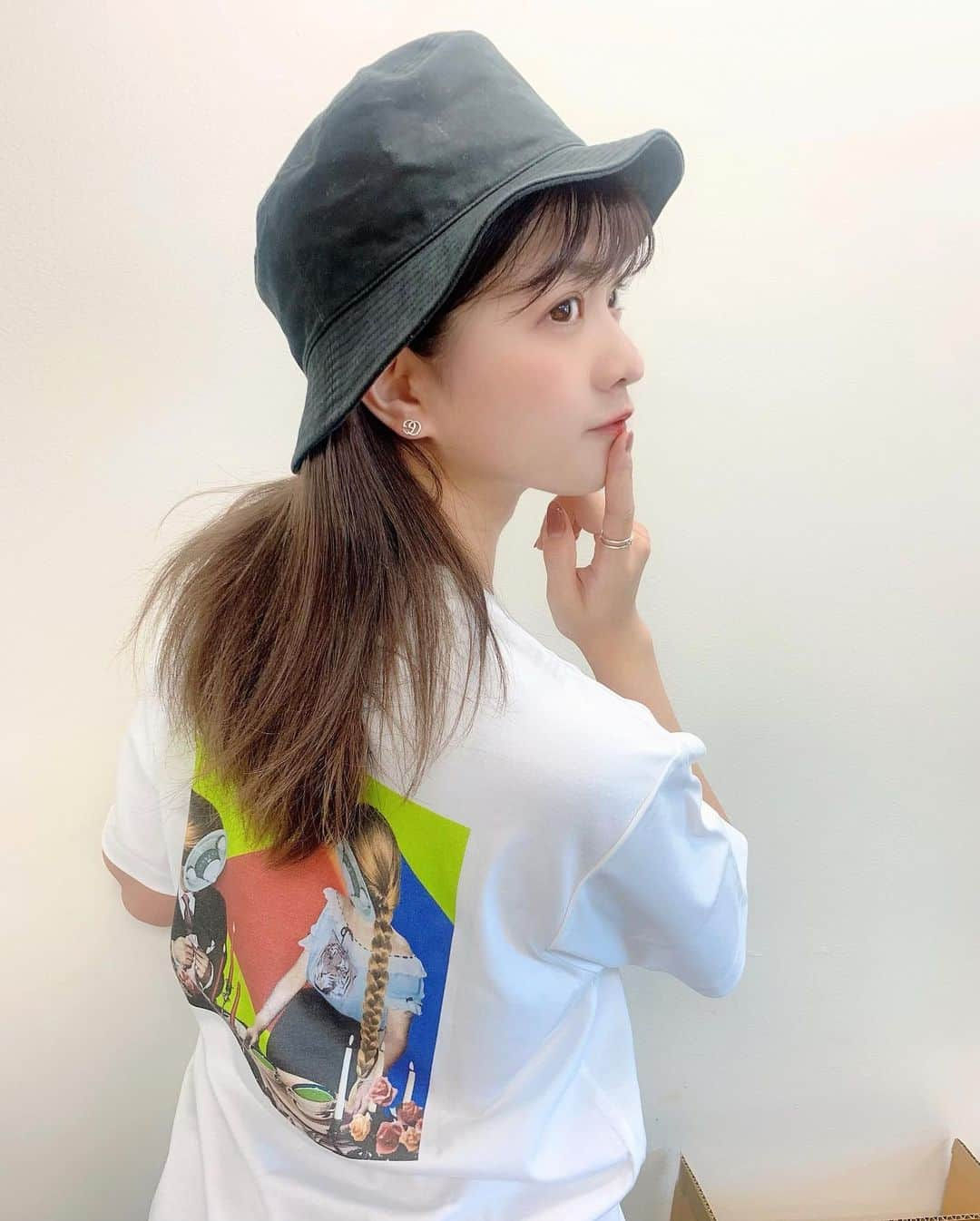 中山星香さんのインスタグラム写真 - (中山星香Instagram)「Tシャツ大好きマン🐰Q-TAさんデザインだよ！ #PUBLICTEE #tシャツ」8月21日 20時16分 - seika0705n