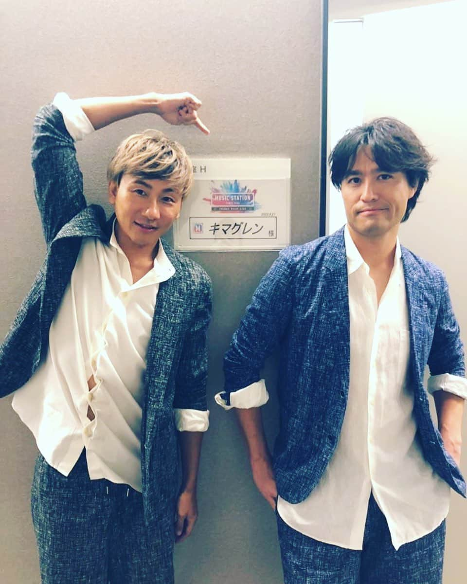 KUREIさんのインスタグラム写真 - (KUREIInstagram)「出番が近づいてくるー🎈  #キマグレン #Mステ」8月21日 20時40分 - kimaguren_kurei