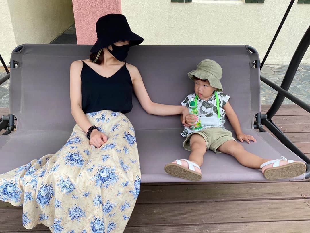 ソ・ウナのインスタグラム：「쭈나 이모 이뻐??!! 🤩」