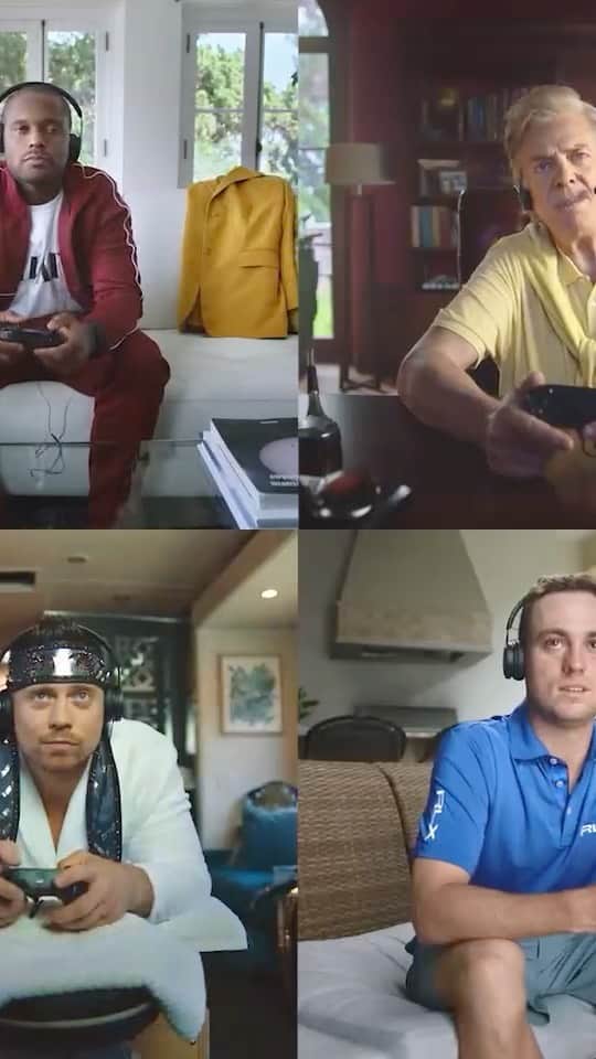 ジャスティン・トーマスのインスタグラム：「It’s go time! @pgatour2k is now on sale.  See you on the green ⛳️ #spon. Link in bio.」