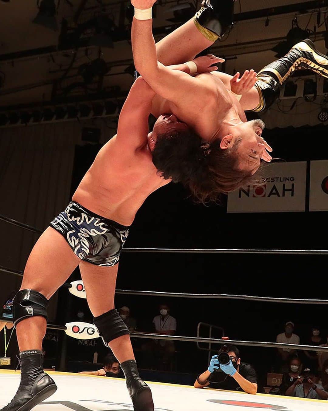 のインスタグラム：「8.20 後楽園ホール大会  8年ぶりにカズ・ハヤシを体感！ #noah_ghc」