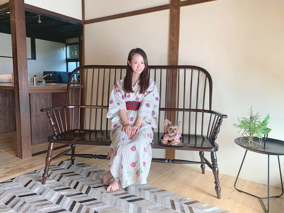 筒井萌子のインスタグラム：「* うに🐶と浴衣ꪔ̤̮ ・ #筒井萌子 #女優 #actress #モデル #model #岡山  #shooting #instagood #instalike #撮影 #followme #instalike #ゴルフ #ゴルフ女子 #ゴルフコーデ #골프 #좋아요반사 #좋아요그램 #좋아요환영 #데일리그램 #패션 #오오티디 #카페  #コンバースゴルフ #アルチビオ #archivio」