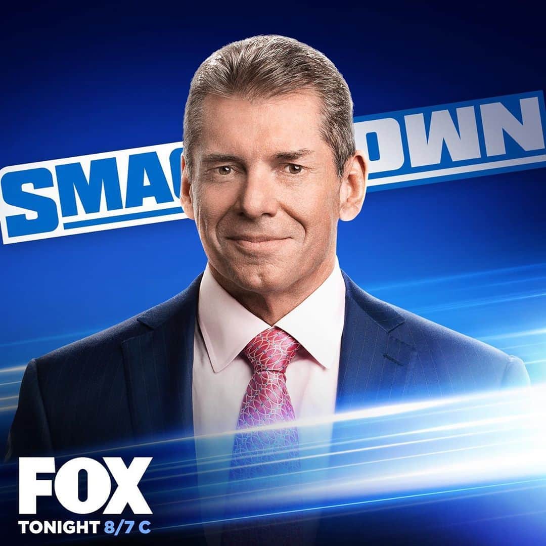 WWEさんのインスタグラム写真 - (WWEInstagram)「BREAKING: #MrMcMahon will kick off Friday Night #SmackDown TONIGHT from the #WWEThunderDome at 8/7c on @foxtv!」8月22日 0時26分 - wwe