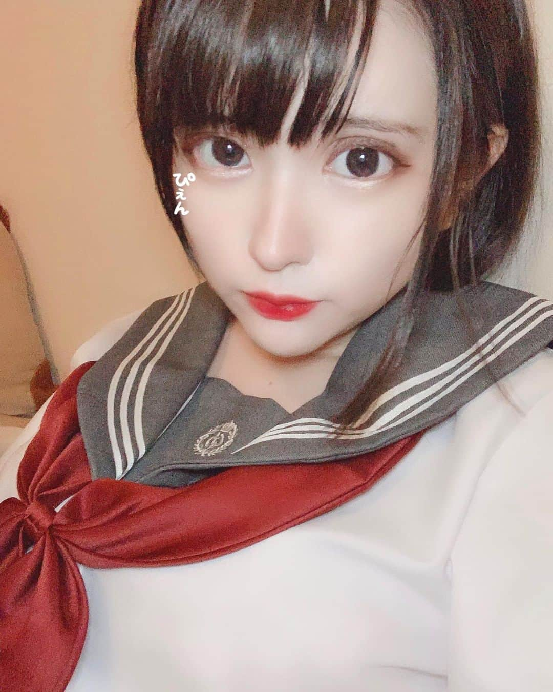 つーちゃんさんのインスタグラム写真 - (つーちゃんInstagram)「セーラー服は戦闘服 クラス対抗のデスマッチ . #歌舞伎町 #新宿 #歌舞伎町キャバ嬢 #歌舞伎町ホスト #キャバ嬢 #コンカフェ #コンカフェ嬢 #ホスト #夜職 #新宿 #六本木 #ホステス #l4l #instagood #いいね返し #いいね返しは絶対 #制服 #セーラー服 #清楚系女子 #jk #自撮り #selfie #自撮り界隈 #自撮り界隈の人と繋がりたい #裸眼 #相対性理論」8月22日 0時52分 - tsubasa_kujo