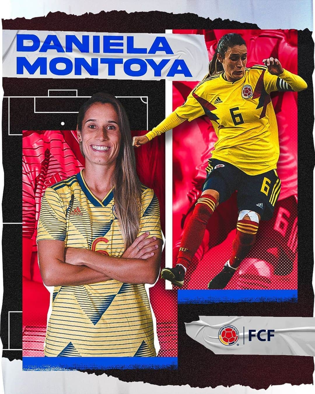 サッカー コロンビア代表チームのインスタグラム：「🥇 ¡Felicidades @danielamontoya06 en tu cumpleaños !🎂  Que sean muchos más llenando de talento las canchas del mundo ⚽」