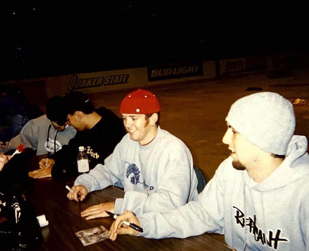 リンキン・パークのインスタグラム：「LP Underground meet & greets from the Projekt Revolution tour in 2002. These M&Gs were a highlight of that tour and every tour since.」