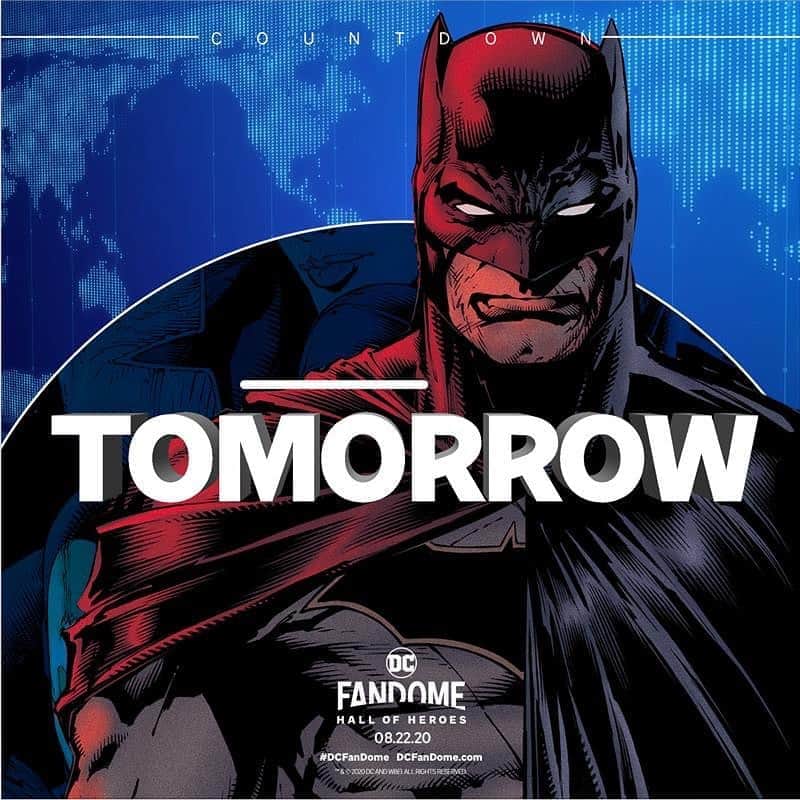 Warner Bros. Picturesさんのインスタグラム写真 - (Warner Bros. PicturesInstagram)「The wait is almost over. TOMORROW for 24 hours only❗️#DCFanDome DCFanDome.com」8月22日 1時34分 - wbpictures