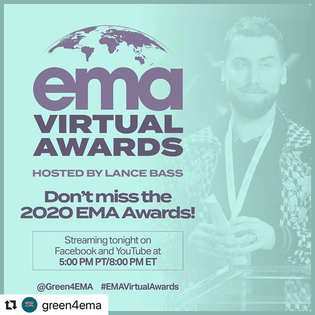 エマニュエル・シュリーキーさんのインスタグラム写真 - (エマニュエル・シュリーキーInstagram)「🌏 TONIGHT IS THE NIGHT 🌏 Watch the 2020 EMA Virtual Awards, Hosted by @LanceBass, streaming live on Facebook and YouTube at 5:00 PM PT/8:00 PM ET. Learn more ➡️ link in bio. Thanks to our presenting sponsors @barrys @citynationalbank @ecoscleans @hmfoundation #EMAVirtualAwards#environment#climatechange#climateaction#sustainableliving#plasticpollution#zerowaste #greeneconomy」8月22日 2時31分 - echriqui