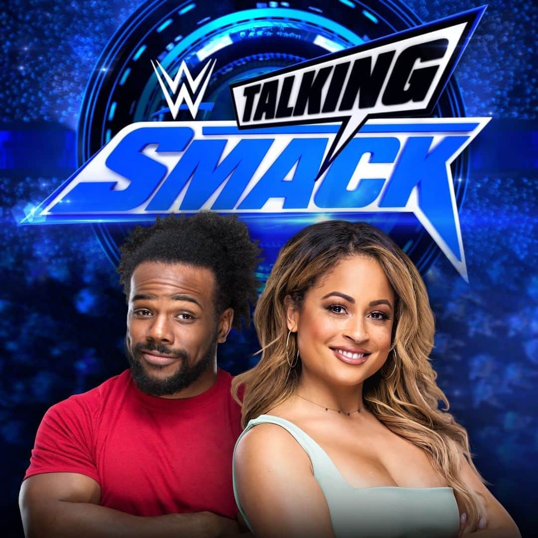 WWEさんのインスタグラム写真 - (WWEInstagram)「WWE #TalkingSmack returns TOMORROW morning with hosts @kaylabraxtonwwe & @xavierwoodsphd on the Free Version of @wwenetwork!🎙」8月22日 5時19分 - wwe