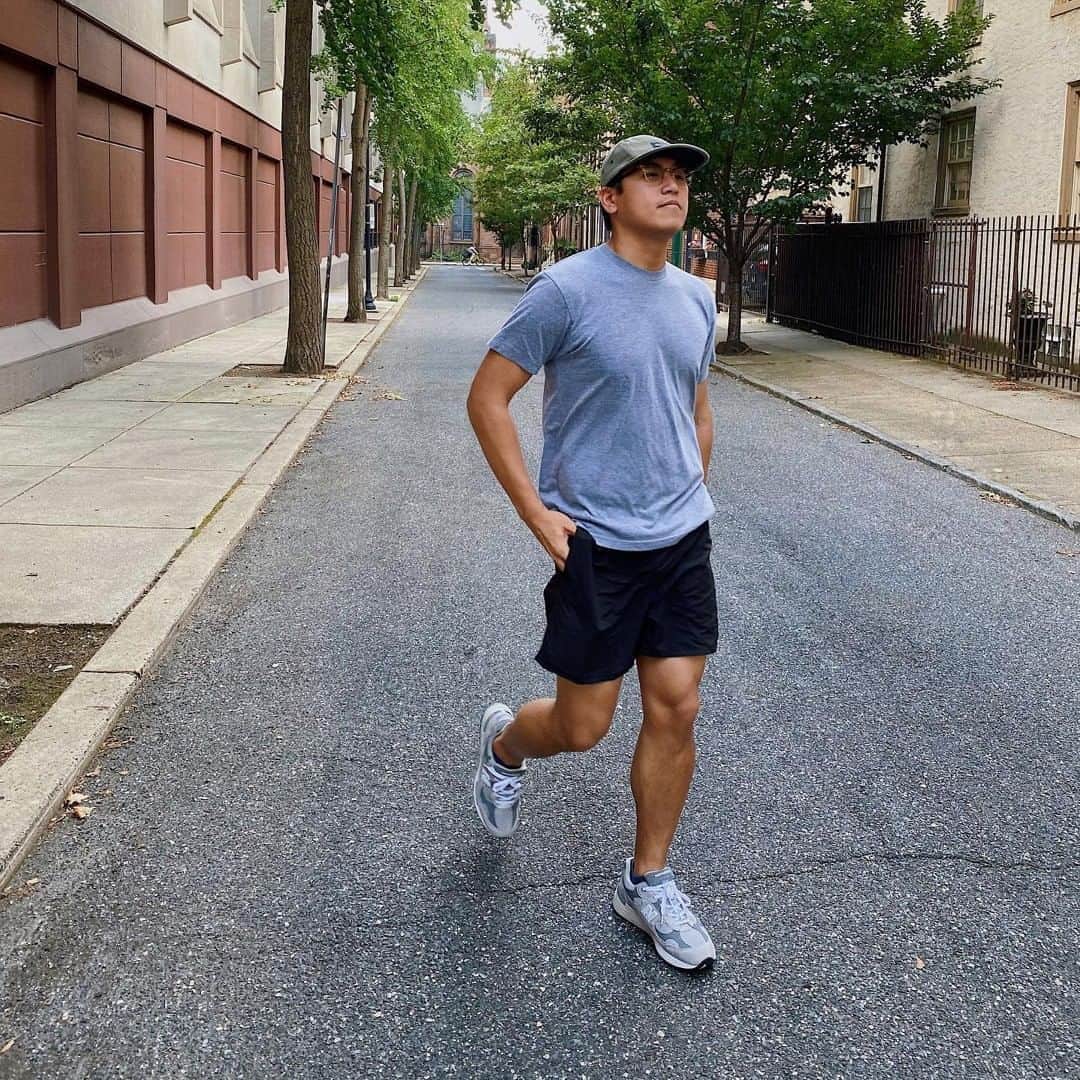 のインスタグラム：「There goes Jake in a perfectly paired 50/50 Crewneck Tee. 📸: @squarejournal .Link in Bio. Tag us for a feature. . . . #AmericanApparel #OOTD #CrewneckTee」