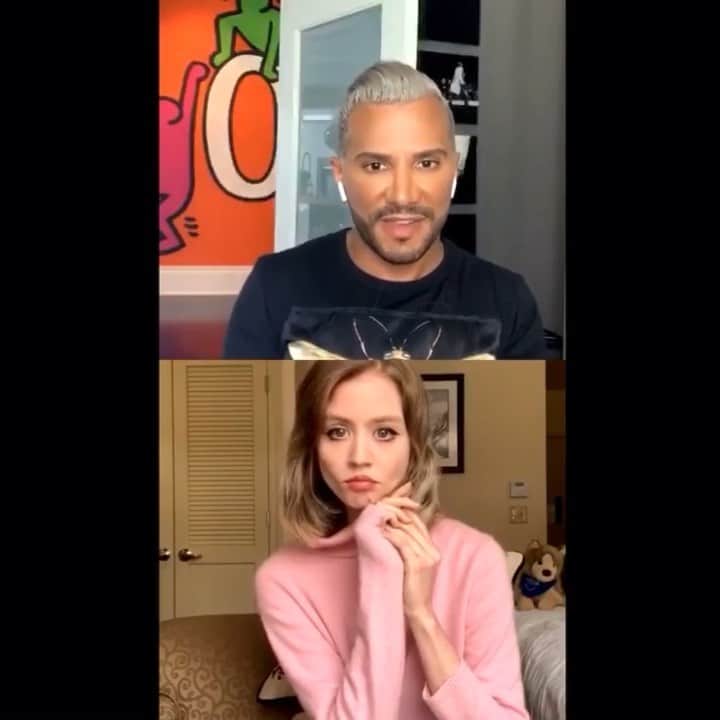アリソン・ハーバードのインスタグラム：「I had so much fun today with @mrjaymanuel 💕💕💕 watch the full video on his IGTV and catch @msisisking & @biancagolden ‘s interviews as well! 🥂 #JaysChat #ANTM  PSA I was v nervous and fidgety so please ignore 🤷🏼‍♀️💌」