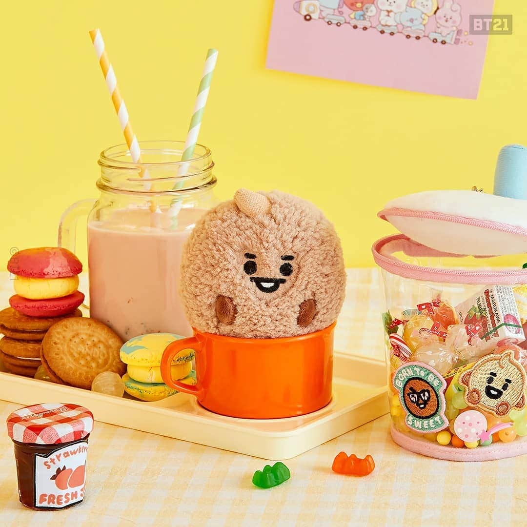 BT21 Stars of tomorrow, UNIVERSTAR!さんのインスタグラム写真 - (BT21 Stars of tomorrow, UNIVERSTAR!Instagram)「Bobas. Our favorite! 🥤  BT21 BABY Bubble Tea Doll Coming Soon  For more👉Link in bio  [Global] 08.23 6PM(PDT)  [Korea] 08.24 10AM(KST)  [Amazon UK] 08.24 2AM(GMT)  #BT21 #BT21BABY #Bubbletea #Boucle #Doll #Keyring #Interior」8月22日 9時43分 - bt21_official