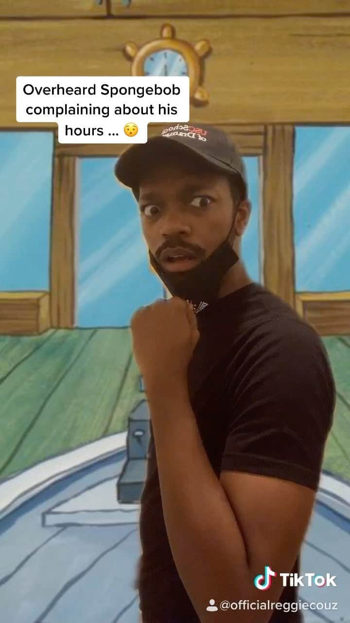 Reggie COUZのインスタグラム：「First day on the job 😭」