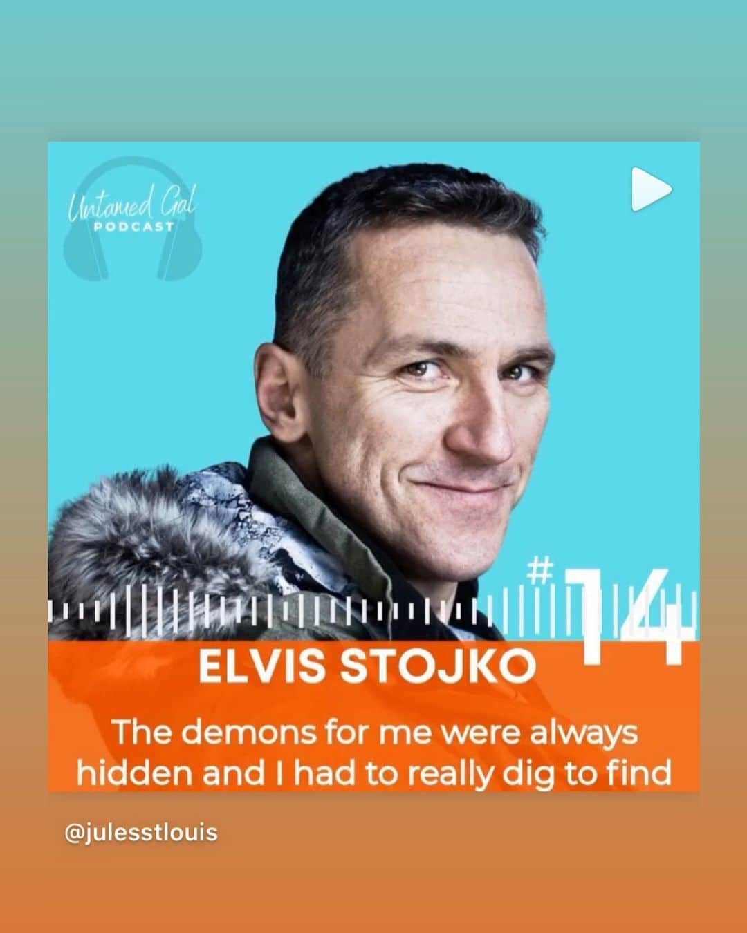 エルビス・ストイコのインスタグラム：「Great Podcast with @julesstlouis  "Unveil who you are and don’t be afraid to stumble and fall and get up and realize what is there instead of trying to attain something."  3x Figure Skating World Champion, 2x Olympic Silver Medalist, 7x Canadian Champion, Kung-Fu Champion, Actor and race car driver, Elvis Stokjo isn't short of achievements.   Come listen to his story and understand why facing your demons is crucial in unveiling who you are, learn about generational patterns and how to break them and find out why Elvis sat down with Chuck Norris to watch figure skating.  What you'll learn:GENERATIONAL PATTERNS, UNVEILING WHO YOU ARE, WHY GROWTH IS OVERRATED, WHY OTHERS ATTACK YOU WITH NEGATIVITY, BREAKING DOWN BARRIERS, LETTING GO OF JUDGMENT, FACING YOUR DEMONS  Apple Podcast: https://podcasts.apple.com/ca/podcast/the-untamed-gal-podcast/id1513815734  Spotify: https://open.spotify.com/episode/6tFLcSXnmlnNr7OCEnBzEp  My Website: https://www.julesstlouis.com/podcast-episodes/episode-14-elvis-stojko」