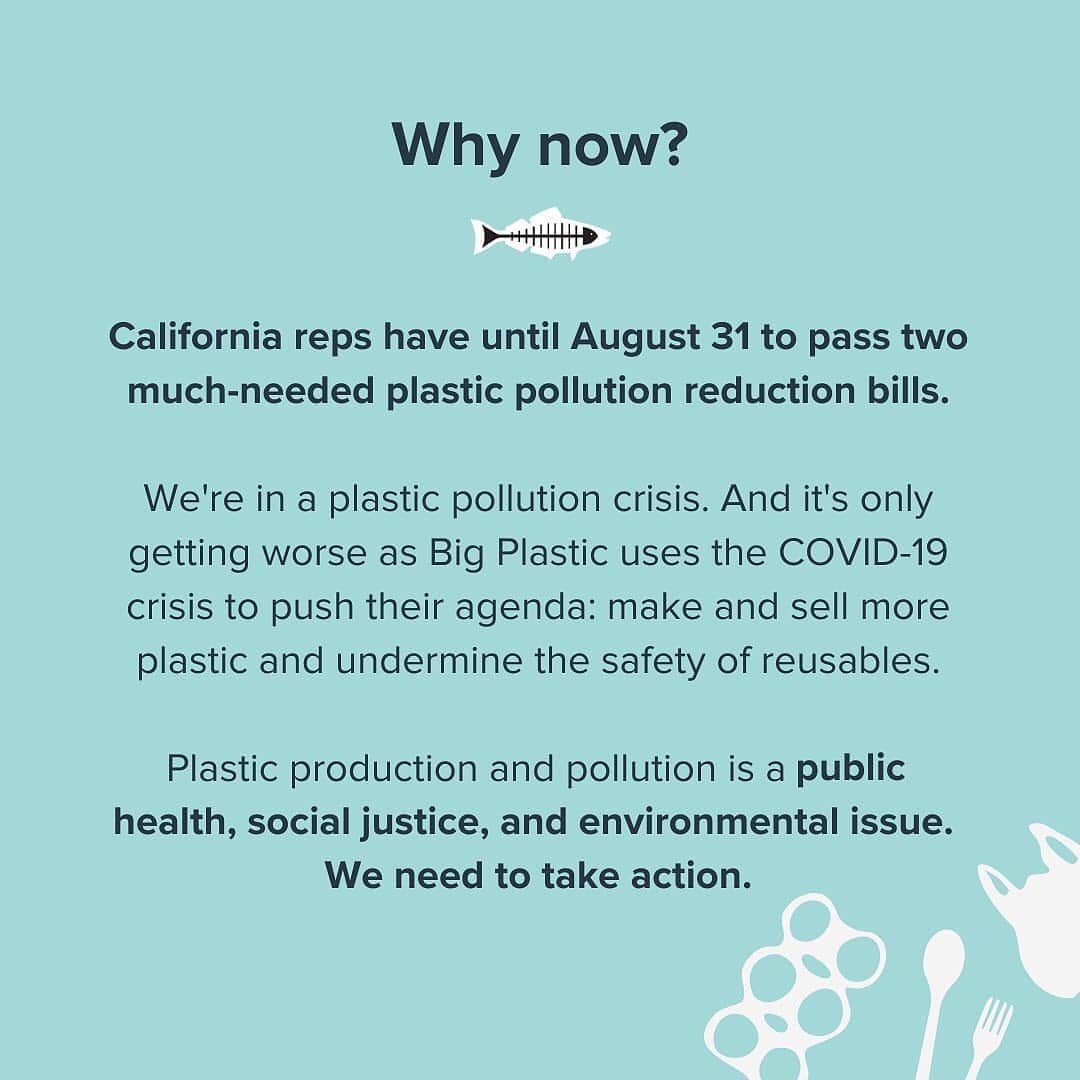 シャロン・ローレンスさんのインスタグラム写真 - (シャロン・ローレンスInstagram)「Repost from @healthebay • Click, call, done. ⁣  ⁣ We need YOU in the fight against Big Plastic. Together we have a chance to make California a global leader by reducing plastics 75% by 2032. Call TODAY to urge your CA representative to vote #YesonSB54 and #YesonAB1080. Swipe to learn more. Find your rep, get a script, and click to call at the link in our bio.」8月22日 11時01分 - sharonelawrence