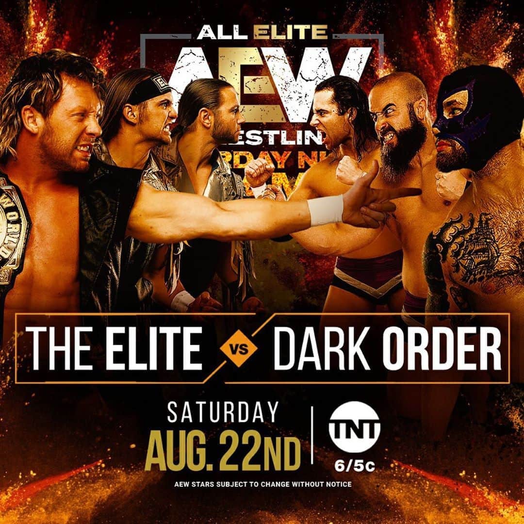 マット・ジャクソンのインスタグラム：「The Original ELITE back together tomorrow on #AEWDynamite! @nickjacksonyb @kennyomegamanx」