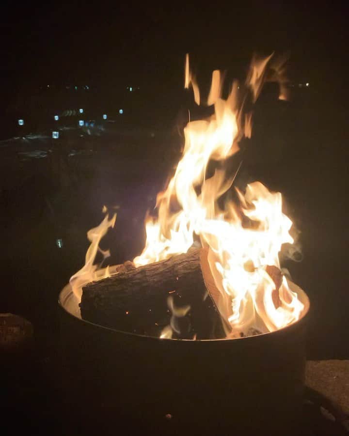 小林竜輔のインスタグラム：「🔥🌙」