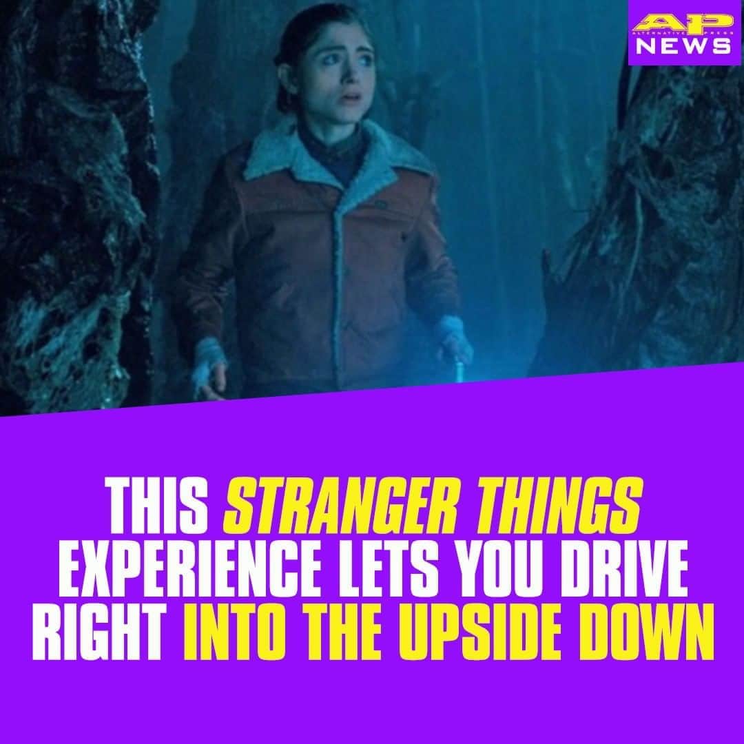 Alternative Pressさんのインスタグラム写真 - (Alternative PressInstagram)「Buckle up and keep an eye out for Barb because you can drive right into the Upside Down during this ‘@strangerthingstv’ experience ⁠ LINK IN BIO⁠ .⁠ .⁠ .⁠ #stangerthings #strangerthingstv #strangerthingsnetflix #netflix #netflixseries #netflixoriginal #upsidedown #strangerthingsimmersiveexperience #thedriveintotheexperience⁠ #strangerthingsthedriveintotheexperience #alternativepress #altpress」8月22日 13時01分 - altpress