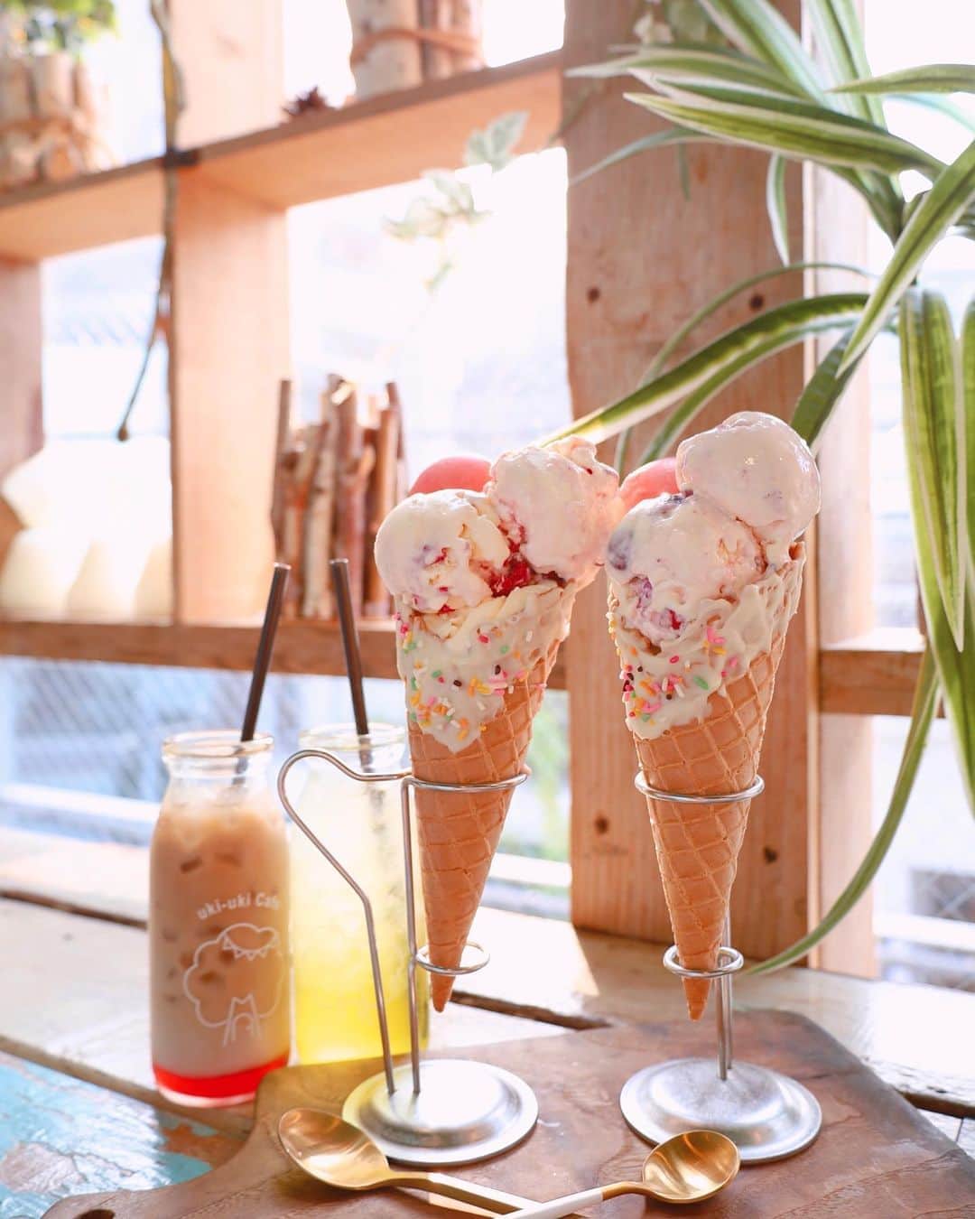 のインスタグラム：「🍦🍧」