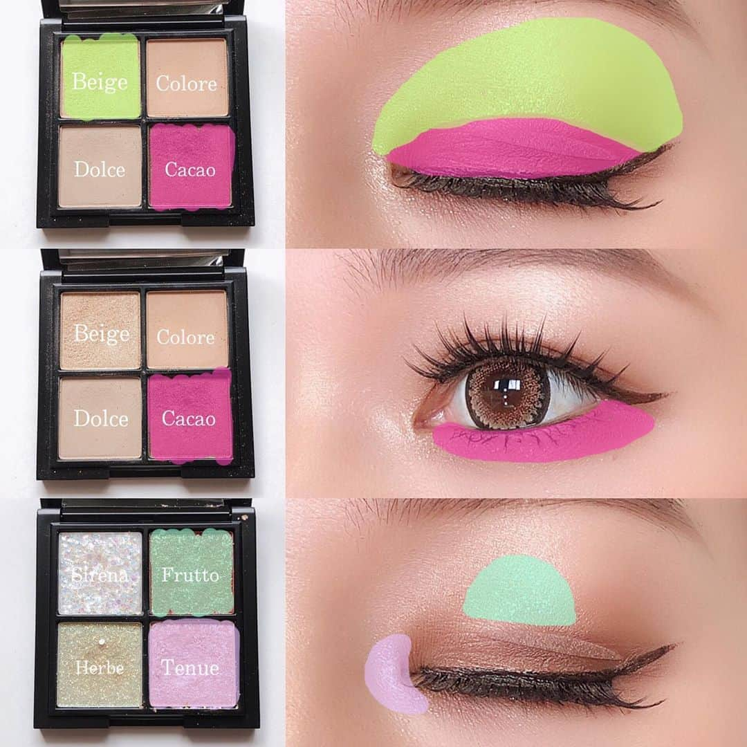 二重の女神 まあささんのインスタグラム写真 - (二重の女神 まあさInstagram)「♡ #アイメイク﻿ ﻿ CELEFIT @celefit.jp  THE BELLA COLLECTION﻿ EYESHADOW MINI PALLET🎨﻿ ﻿ ＃02 と＃03 使ったよ〜🤍﻿ マットは使わずシアーとラメだけで✌️﻿ 詳細は2枚目をチェックしてね(^o^)/﻿ ﻿ ﻿ #メイク #整形メイク #一重 #韓国コスメ #韓国ブランド #韓国好き #韓国好きな人と繋がりたい #アイシャドウパレット #アイメイク #まあさメイク #一重 #アイテープ #makeup #eyemake #celefit #celefit_official #koreancosmetics #cosme #thebellacollection #메이크업 #뷰티 #좋아요환영」8月22日 13時26分 - maasa.05