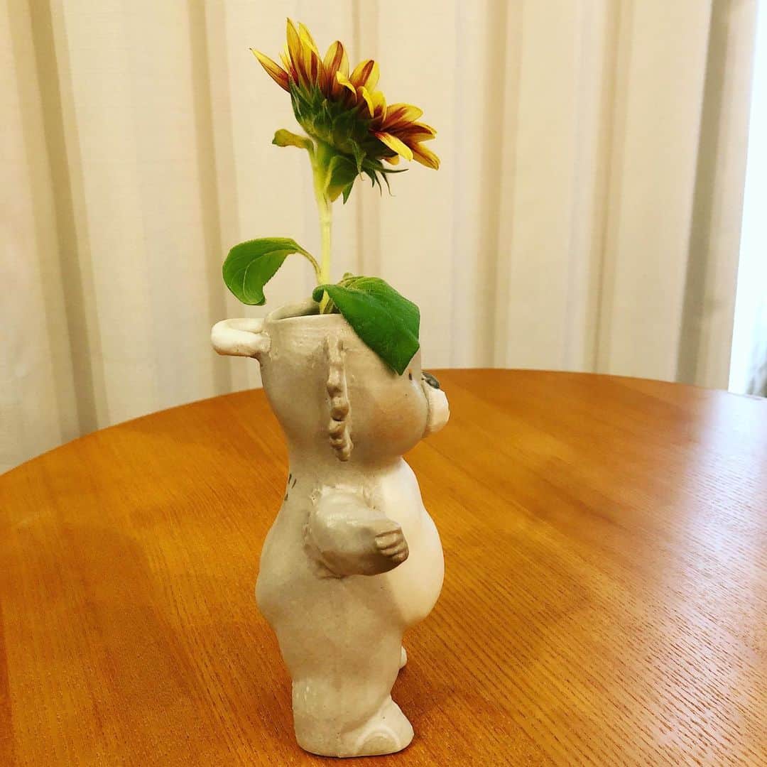 美甘子さんのインスタグラム写真 - (美甘子Instagram)「めちゃめちゃ可愛い、増田光さんの陶芸作品🐨コアラの花瓶を購入しました。増田さんの作品どれも可愛すぎて、集めたい。お尻の膨らみとか可愛すぎる。一点一点表情や形も微妙に違って、この子を選びました。他にも熊🐻とか犬🐶とか、可愛かった〜。 #増田光 さん #masudahikari #コアラの花瓶」8月22日 13時33分 - rekish_mikako