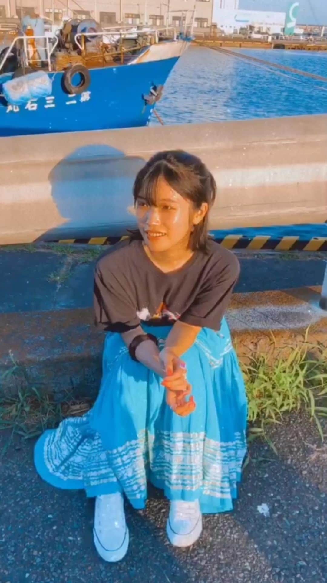 美山加恋のインスタグラム：「#shooting  #summer #撮影　#ファッション　#fashion #instagram #photo #japan #tokyo #girl」