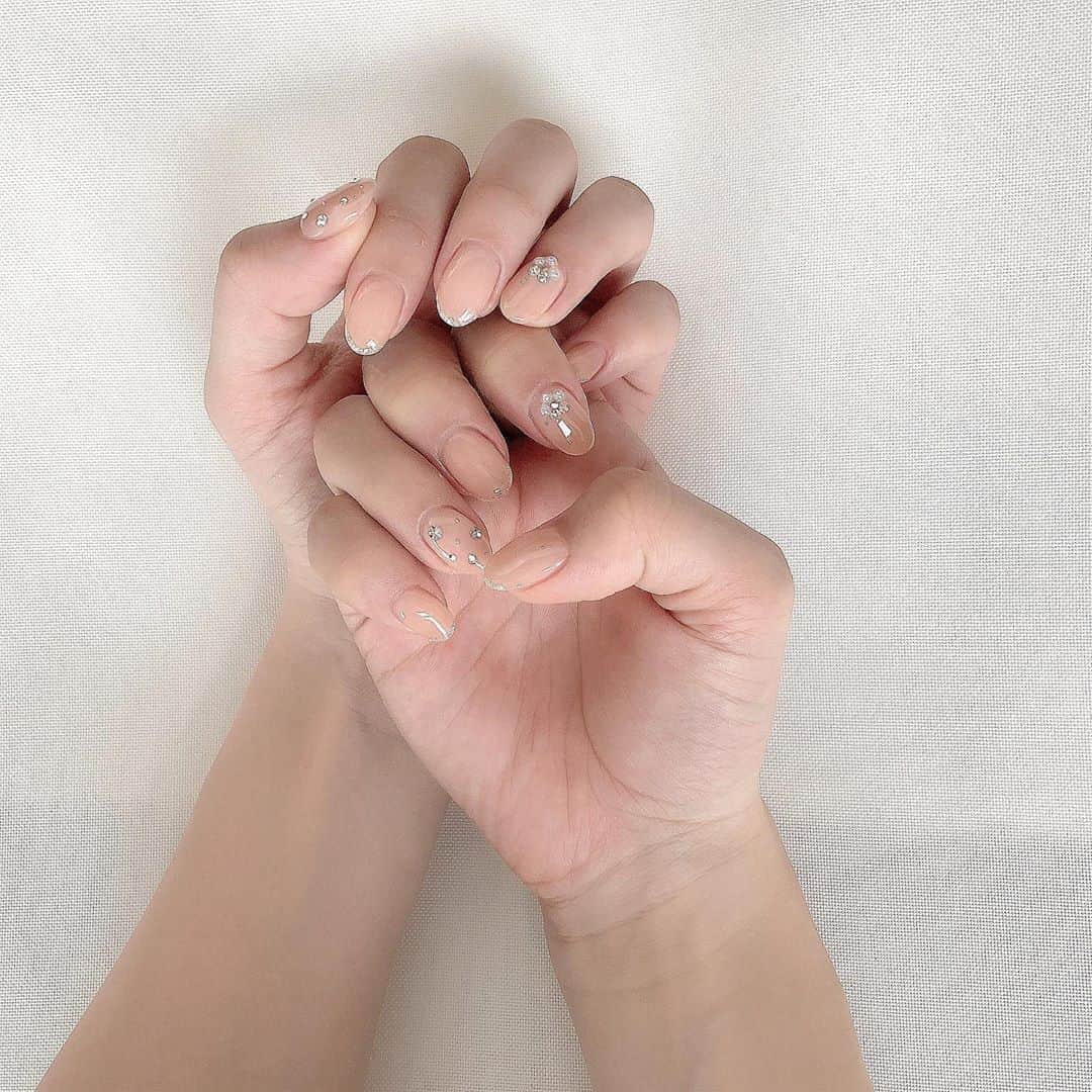 未来蕗のインスタグラム：「New💓  #mikuronail」
