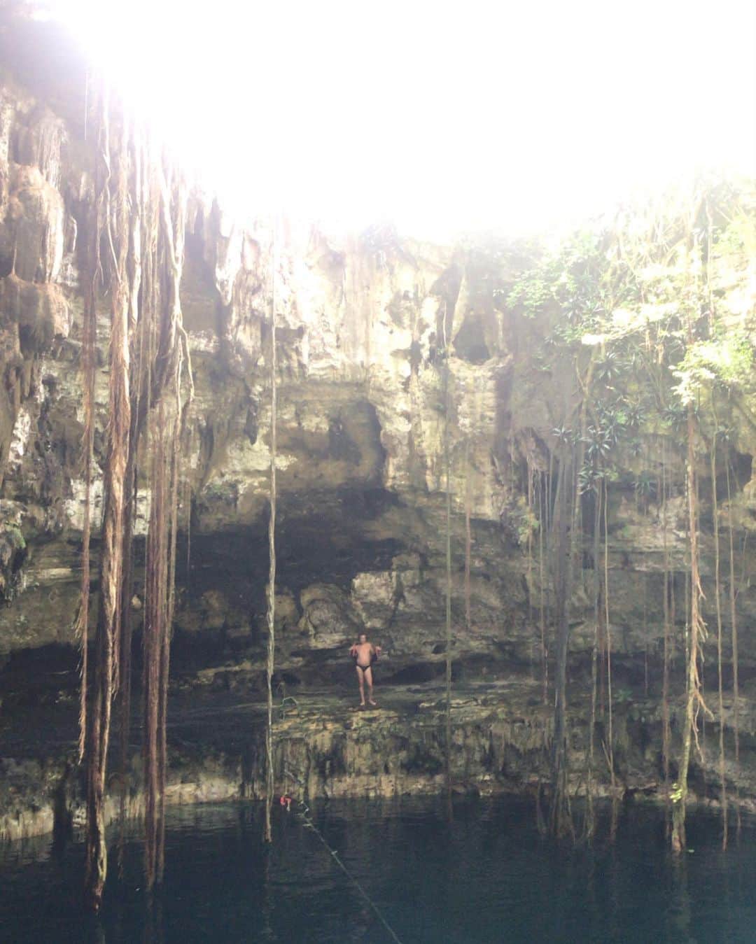 トームさんのインスタグラム写真 - (トームInstagram)「The first ‘open’ #cenote after 3 weeks in  #Mexico, fittingly on our last day in the #Yucatán #Valladolid」8月23日 2時56分 - tomenyc