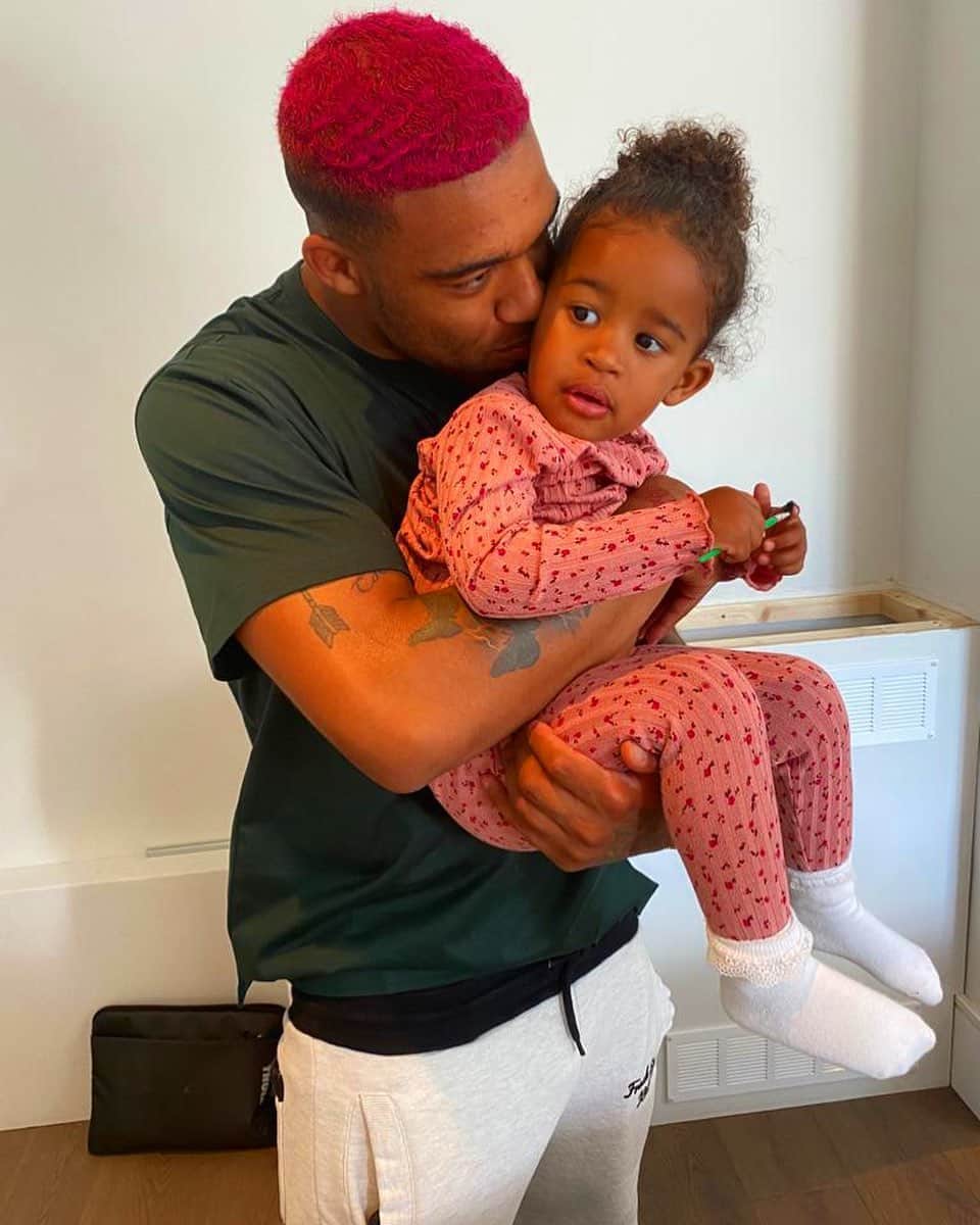 ジョーダン・アイブのインスタグラム：「My big baby girl ❤️」
