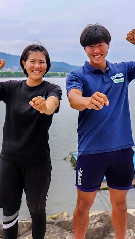 のインスタグラム：「本日放送したカヌースプリントの遠藤帆夏選手と兄・環太選手の番組では放送しきれなかった未公開映像です。 是非ご覧ください！  https://ytv-athlete.jp/canoe/14864  #カヌー #カヌースプリント #琵琶湖漕艇場 #あすリート #遠藤帆夏 #遠藤環太 #今西愛依 #カヤック #読売テレビ　#比叡山高校 #立命館大学 #オーパルカヌーチーム #ドローン #琵琶湖」