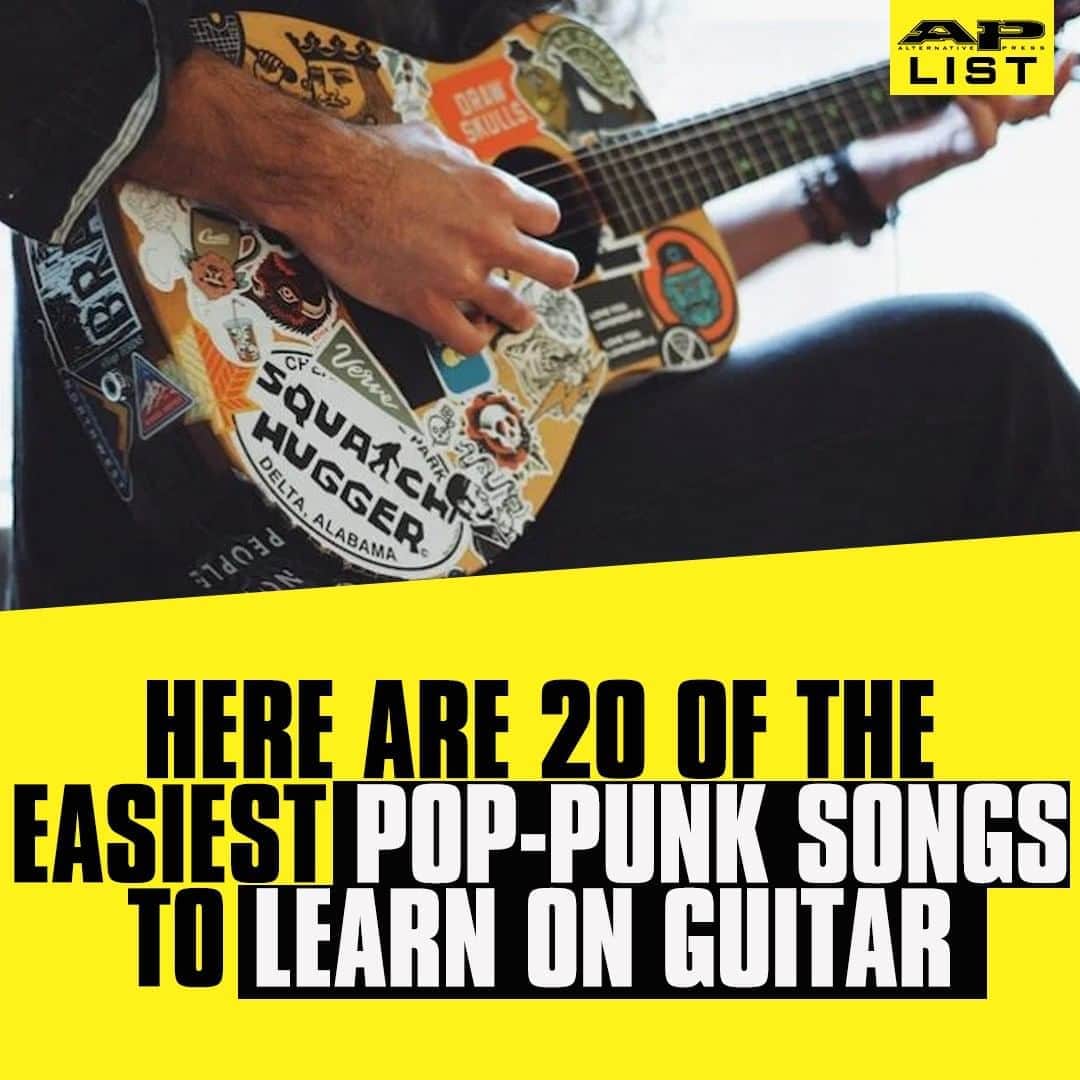 Alternative Pressさんのインスタグラム写真 - (Alternative PressInstagram)「Dust off that old guitar you’ve been neglecting and learn these pop-punk classics from @badcopbadcop, @greenday, @neckdeepuk, @wearetheincrowd and more ⁠ LINK IN BIO⁠ .⁠ .⁠ .⁠ #badcopbadcop #bcbc #greenday #neckdeep #wearetheincrowd #watic #guitar #guitarlessons #poppunk #poppunkmusic #poppunksongs #poppunkbands #poppunkartists #poppunkclassics #poppunkguitar #poppunkguitarsongs #alternativepress #altpress」8月22日 21時01分 - altpress