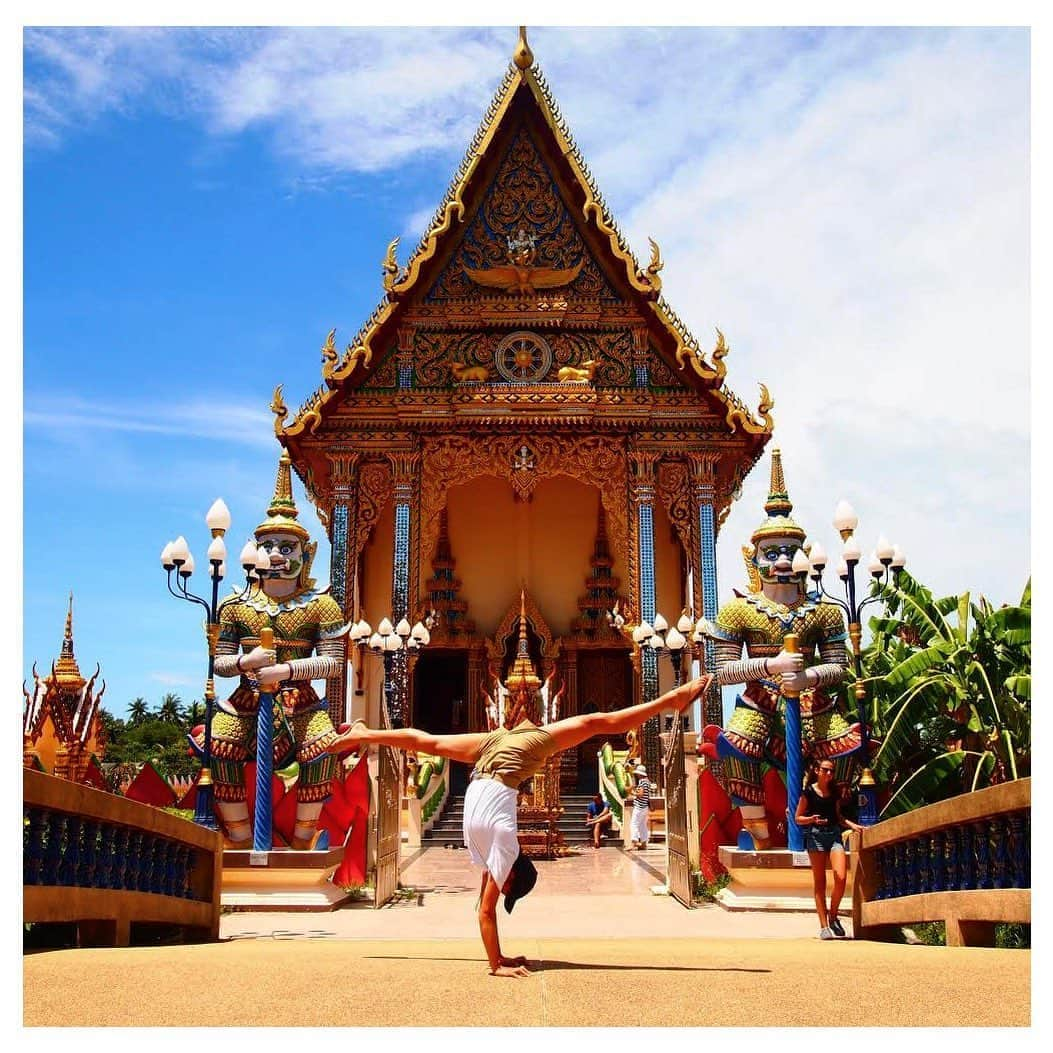 岡部紗季子さんのインスタグラム写真 - (岡部紗季子Instagram)「“ #gymnastics #handstand #handstandsplit #movement #thailand #体操 #逆立ち #倒立女子 #🤸🏽‍♀️ #🇹🇭 . . . No, 119 #逆立ち女子 #サムイ島」8月22日 22時10分 - sakiko_okabe516