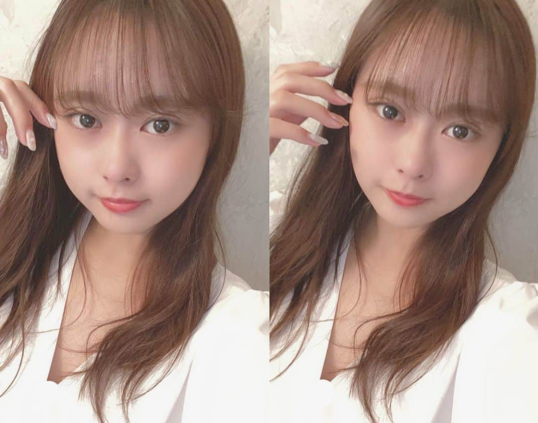 宮園明希のインスタグラム：「. 勢いで前髪切りました💇🏻‍♀️」