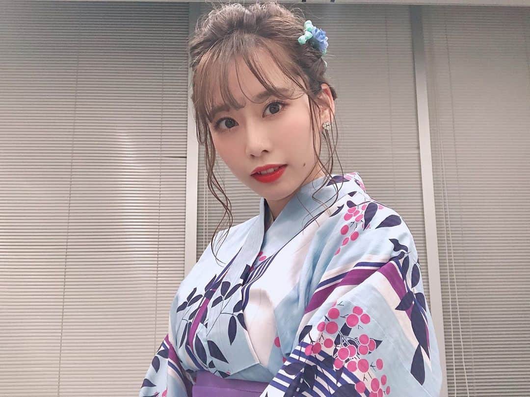 のインスタグラム：「浴衣🎆🌙」