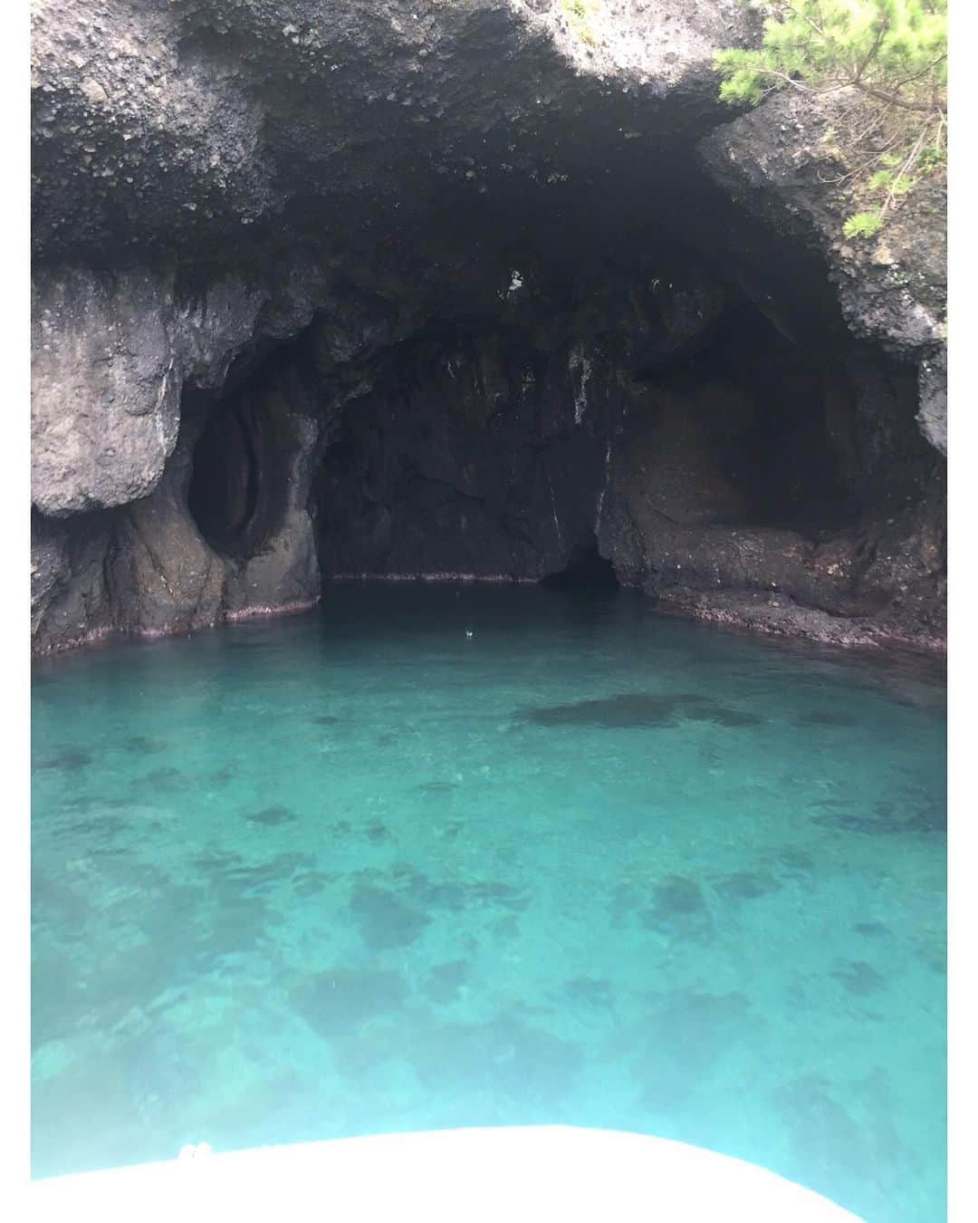 北野貴之さんのインスタグラム写真 - (北野貴之Instagram)「めっちゃ晴れでなくても、この洞窟の海は綺麗だった！ 正直船の上から飛び込みたかったけど、我慢しました。 大海原に突き進む、船の先端に立ちながら眺める海は最高だった！  #洞窟#ワクワク#少年の心」8月23日 0時17分 - takashi_kitano