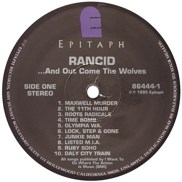 Rancidさんのインスタグラム写真 - (RancidInstagram)「Happy 25th Wolves! Favorite track?」8月23日 0時28分 - rancid