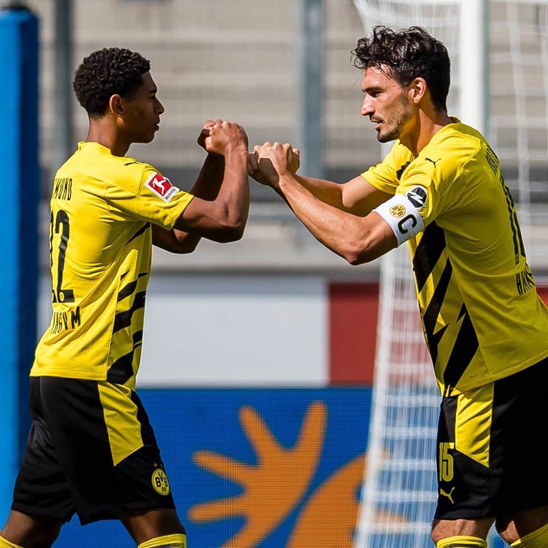 マッツ・フメルスのインスタグラム：「First game after the injury felt pretty good. Keep working 💪🏻 @bvb09」