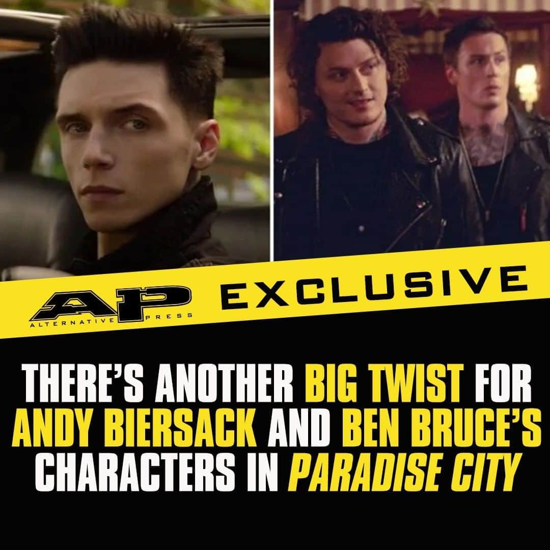 Alternative Pressさんのインスタグラム写真 - (Alternative PressInstagram)「INTERVIEW: @andyblack and @benjaminpaulbruce had to completely let go of themselves to embrace their characters in the 'American Satan' spinoff series @paradisecity⁠ LINK IN BIO⁠ .⁠ .⁠ .⁠ #andyblack #andybiersack #benbruce #benjaminbruce #johnnyfaust #leodonovan #paradisecity #paradisecityshow  #paradisecitytv #alternativepress #altpress」8月23日 1時01分 - altpress