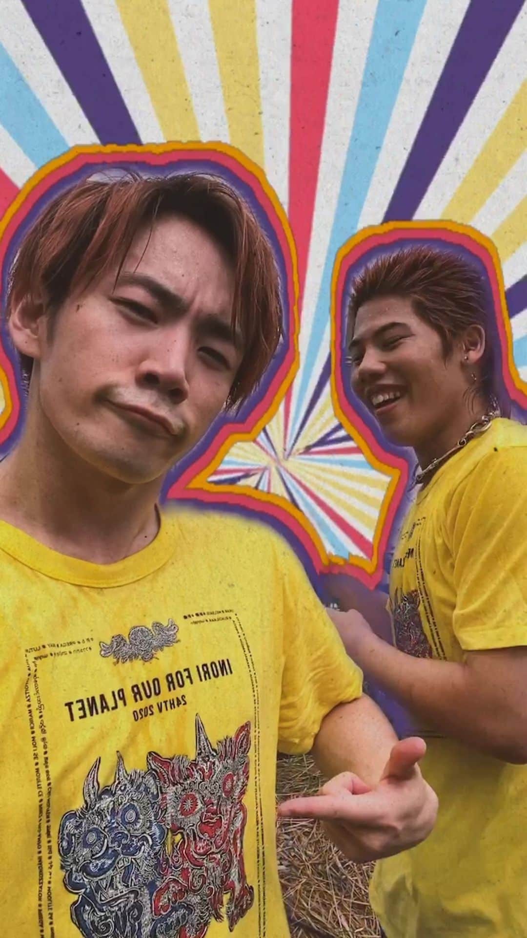 のインスタグラム：「・ 皆さん こんぐにちは‼️ 24時間テレビ 本番終わり直後🤘✨ 見て頂いた皆さん ありがとうございました🔥  しょへより🐒  #therampage #exiletribe #ldh #ランペ  #浦川翔平 #後藤拓磨」