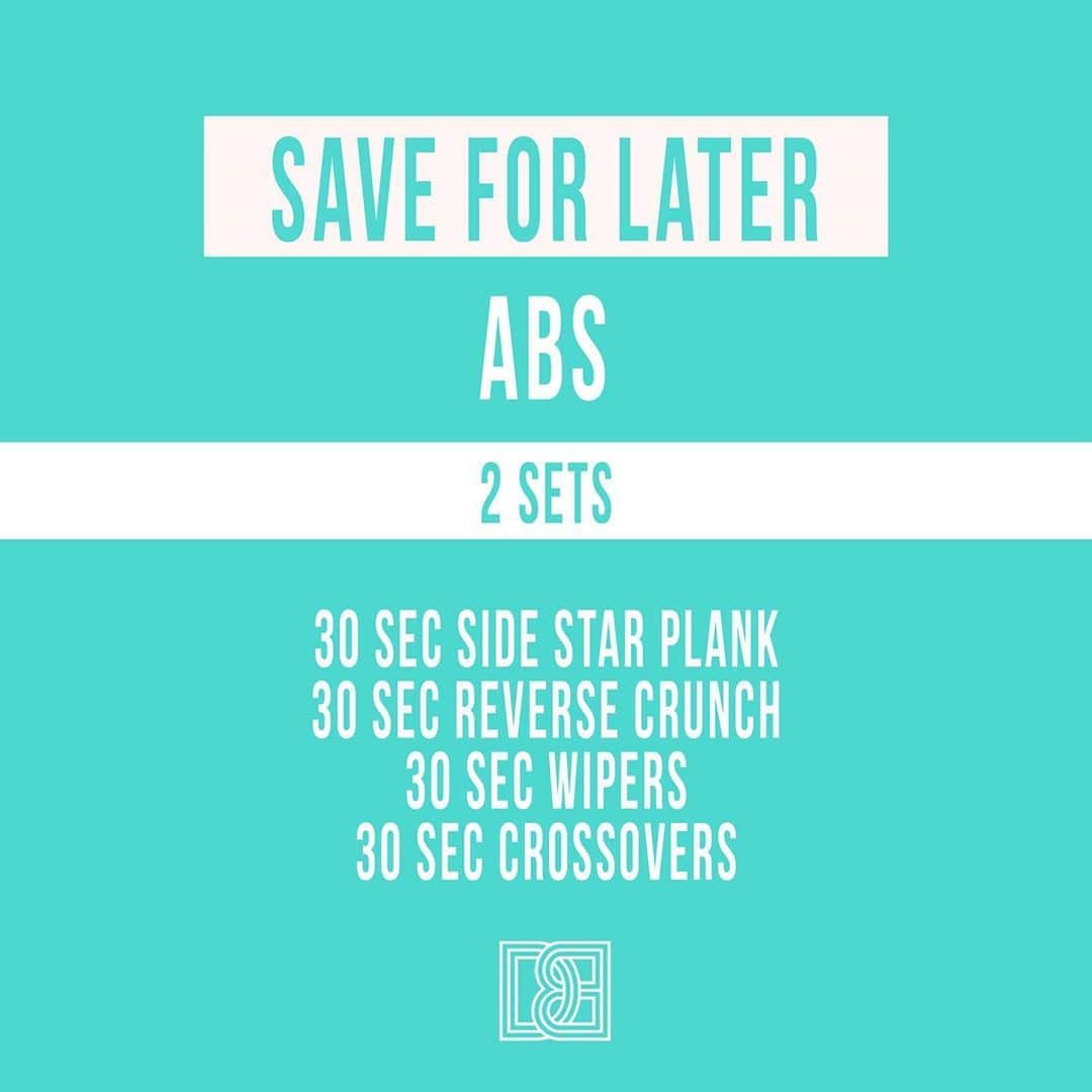 Danielle Robertsonさんのインスタグラム写真 - (Danielle RobertsonInstagram)「ABS 🔥  Coming at ya with a quick and effective Ab sesh 💪 This ab circuit can be added to the end of your sessions for a more targeted routine or can be completed on its own as a quick workout BANGER! Give it a try and TAG YOUR BESTIE.  WORKOUT   2 SETS  30 sec Side Star Plank (each side) 30 sec Reverse Crunch  30 sec Wipers 30 sec Crossovers」8月23日 7時42分 - dannibelle