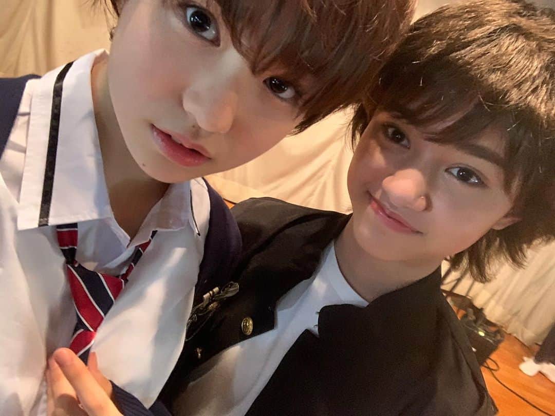 ニコ☆プチのインスタグラム：「😻😻 イケメン現る‼︎‼︎‼︎‼︎ . . #10月号表紙のふたりです #犬飼レイト #森さきみづ男 #着まわし見てね」